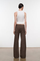 Gus Relaxed Jean | Oyster Corduroy
