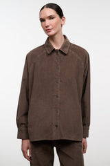 Myles Shirt Jacket | Oyster Corduroy