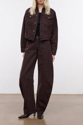 Glen Denim Jacket | Earth