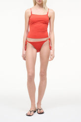 Cleo Tankini Top | Flame