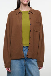 Cameron Cashmere Cardigan | Cigar