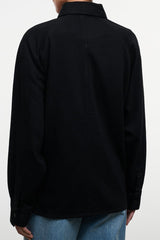 Myles Shirt Jacket | Black