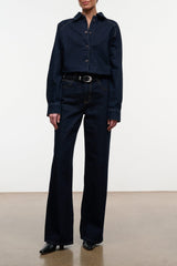 Myles Shirt Jacket | Indigo