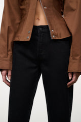 Teddy Straight Jean | Jet Black