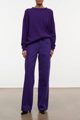 Gus Relaxed Jean | Amethyst