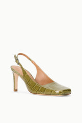 Lucie Slingback Pump | Martini Croc