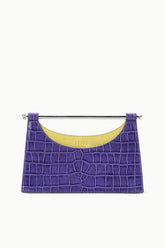 Carys Clutch | Amethyst Croco