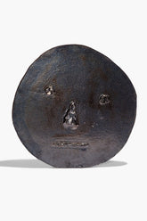 Constantin Ceramic Face | Burnt Black Glaze