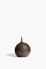Henry Olive Oil & Vinegar Dispenser Set | Brown and Cobalt Blue Glaze