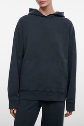 Lounge Terry Hoodie | Washed Black