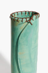 Laced Vase | Satin Patina Glaze