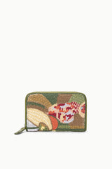 Marcel Zip Wallet | Beaded Fruit