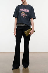 Liam Relaxed Tee | Washed Black