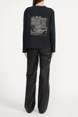 Slate Long Sleeve Tee | Black
