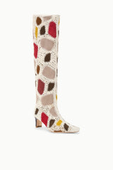 Wally Boot | Suede Patchwork