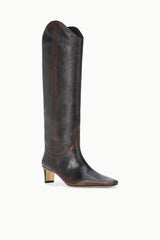 Western Wally Boot | Espresso Distressed