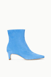 Wally Ankle Boot | STAUD Blue Suede