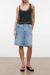 Cara Top | Black Studs