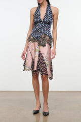 Maeva Silk Top | Glasswork Multi