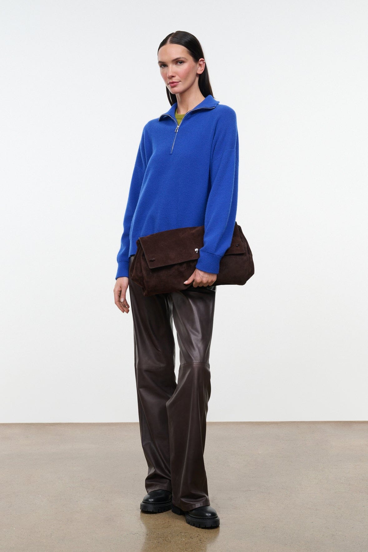 Cy Oversized Bag | Espresso