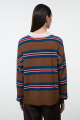 Michael Cashmere Sweater | Savoy Stripe