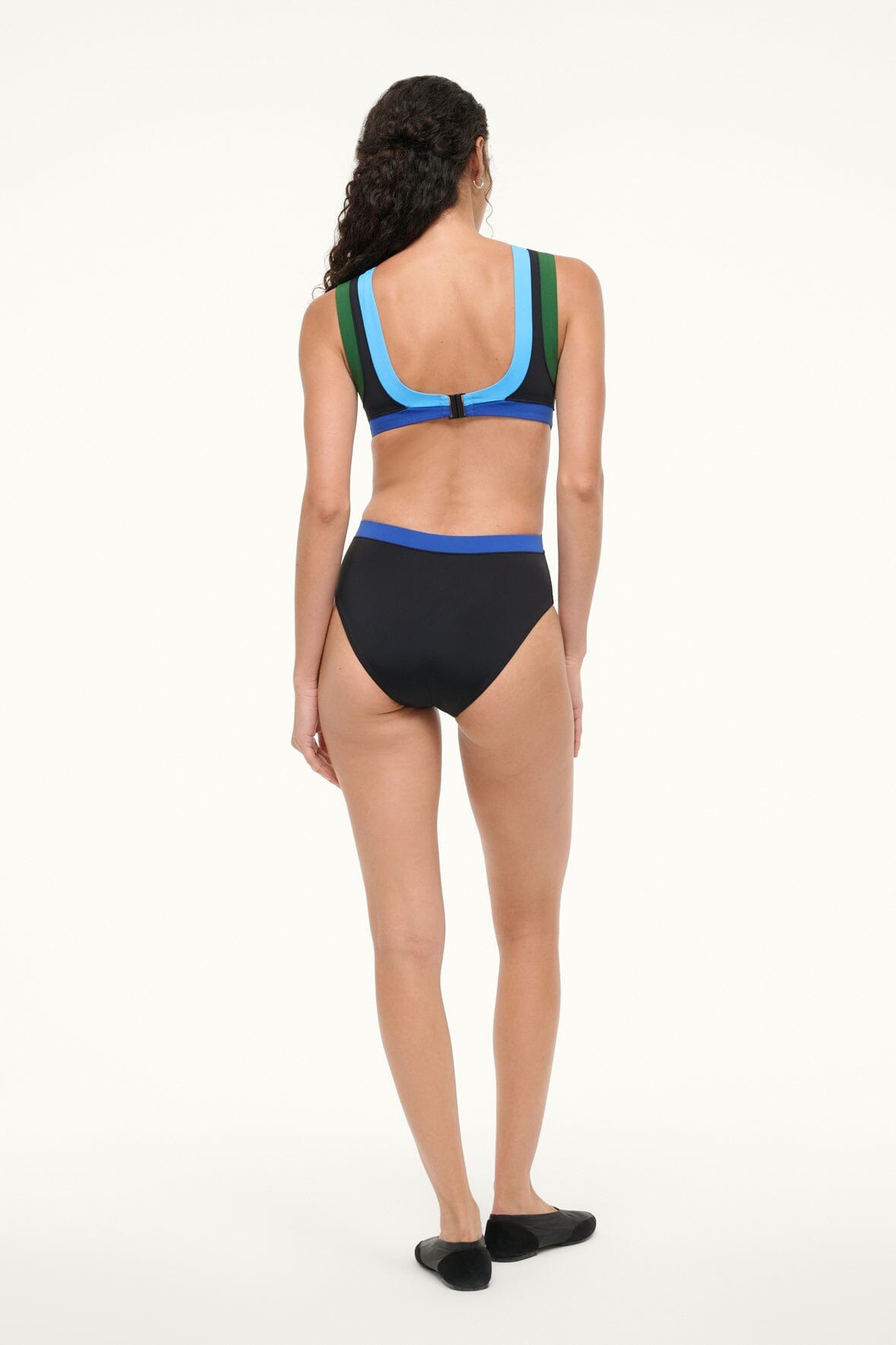 Dolce One Piece | Black Colorblock