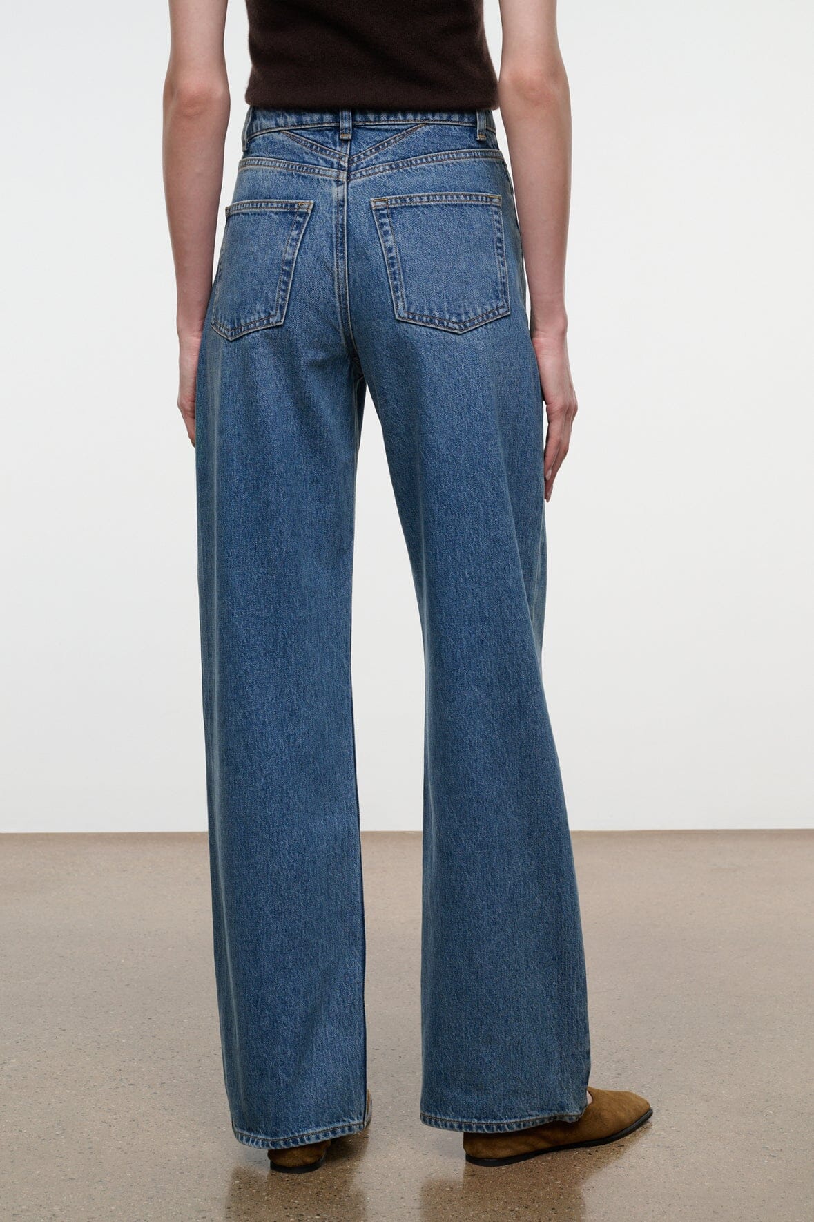 Leo High Rise Jean | Vintage Wash