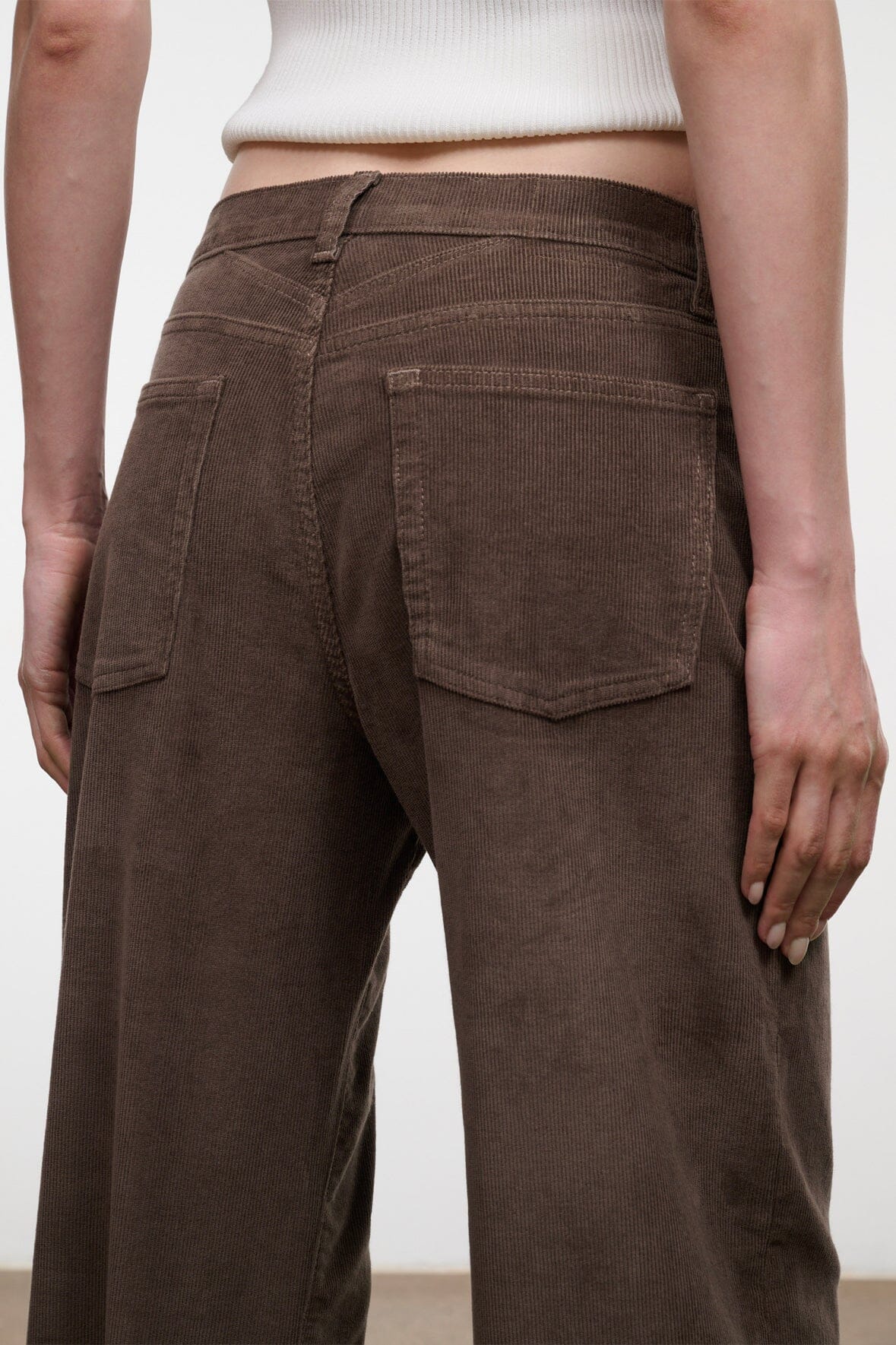 Gus Relaxed Jean | Oyster Corduroy