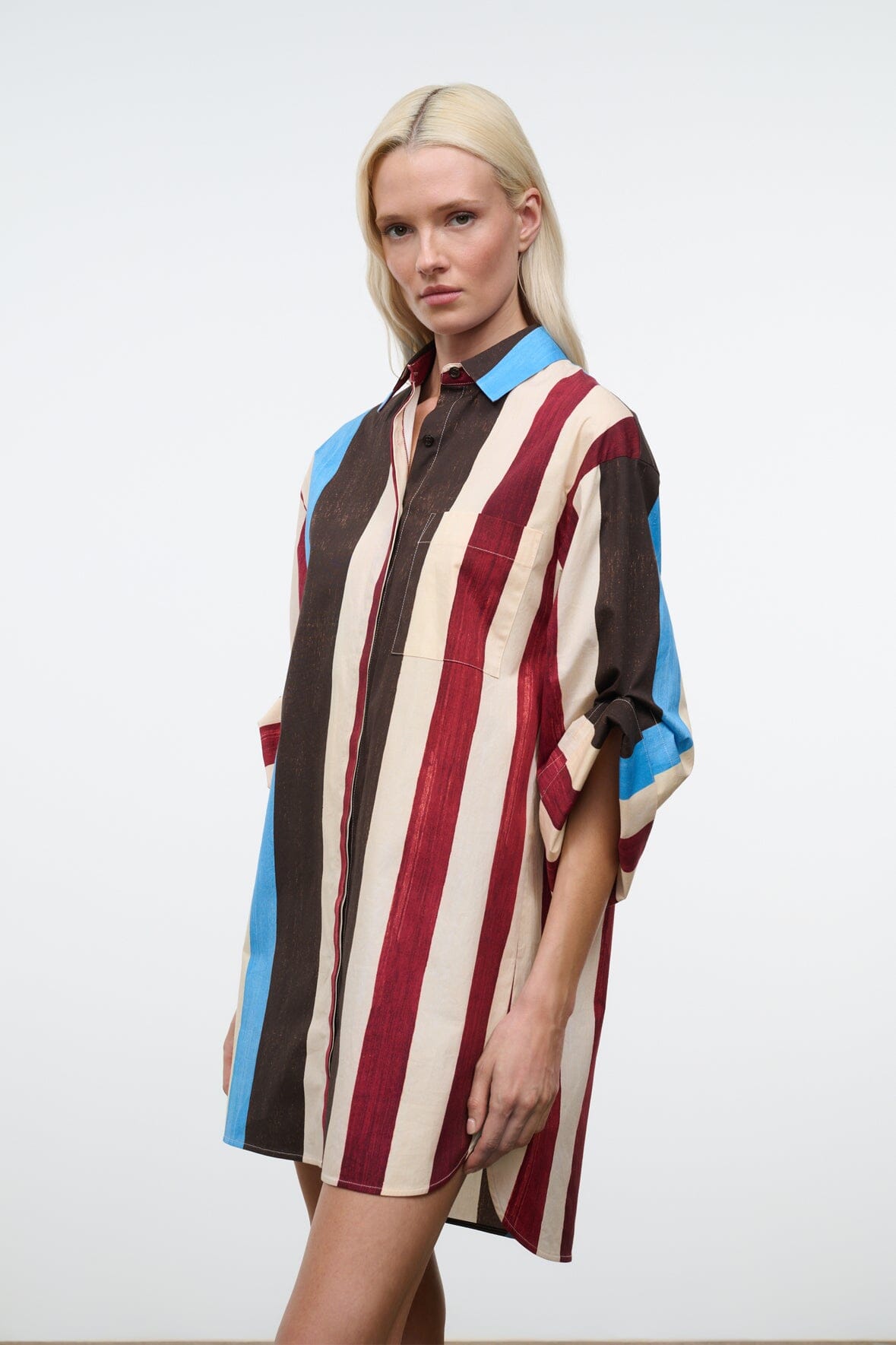 Nico Dress | Caffe Stripe