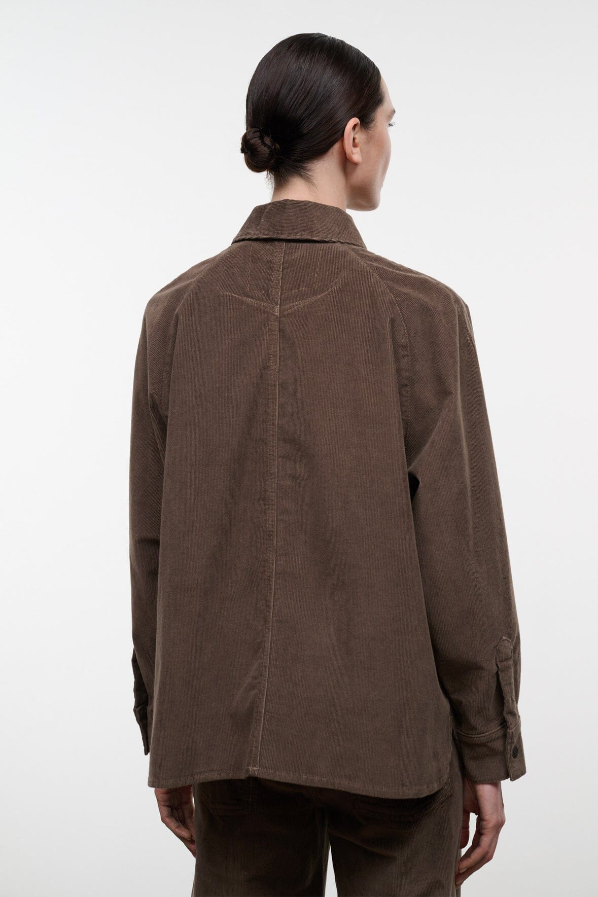 Myles Shirt Jacket | Oyster Corduroy