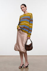 Spencer Cashmere Sweater | Canyon Stripe
