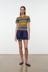 Gino Cashmere Sweater | Canyon Stripe