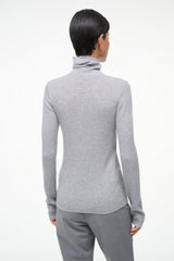 Toni Superfine Cashmere Sweater | Ash Grey