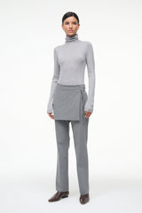 Toni Superfine Cashmere Sweater | Ash Grey