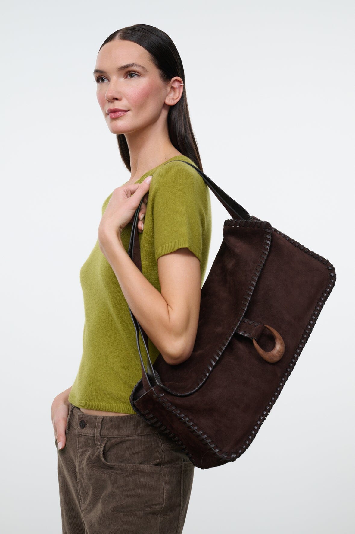 Harlow Messenger Bag | Espresso