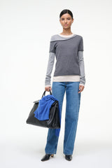Sera Top | Heather Grey Multi