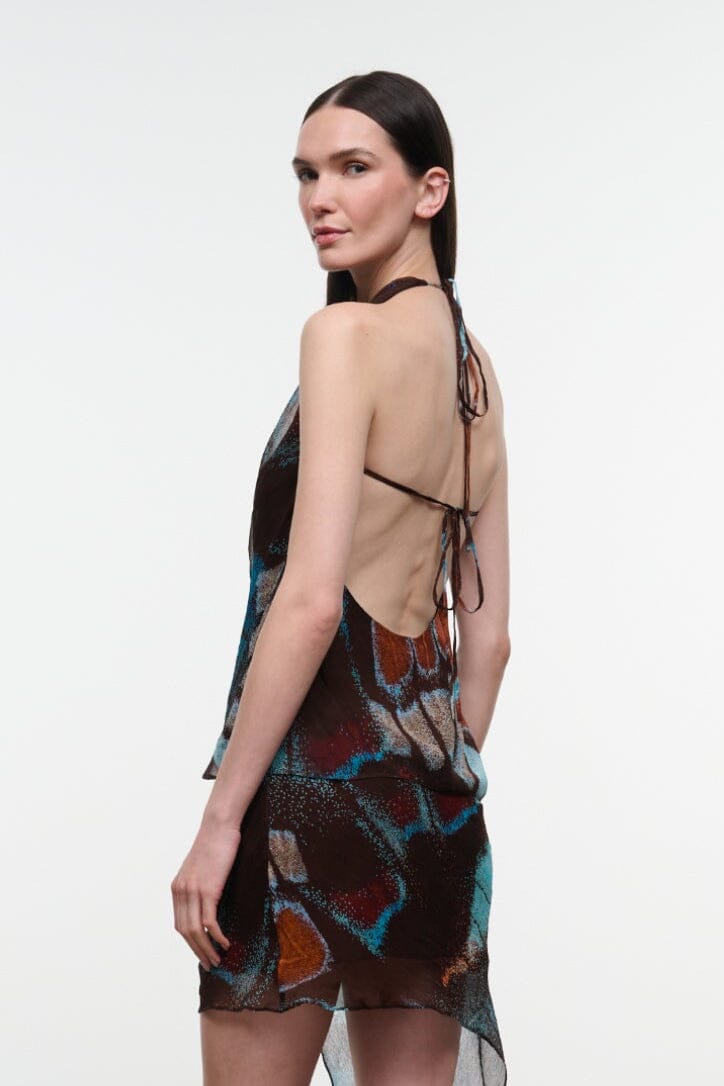 Mindy Top | Butterfly Sky