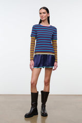 Dillon Tee | Potter Stripe Multi