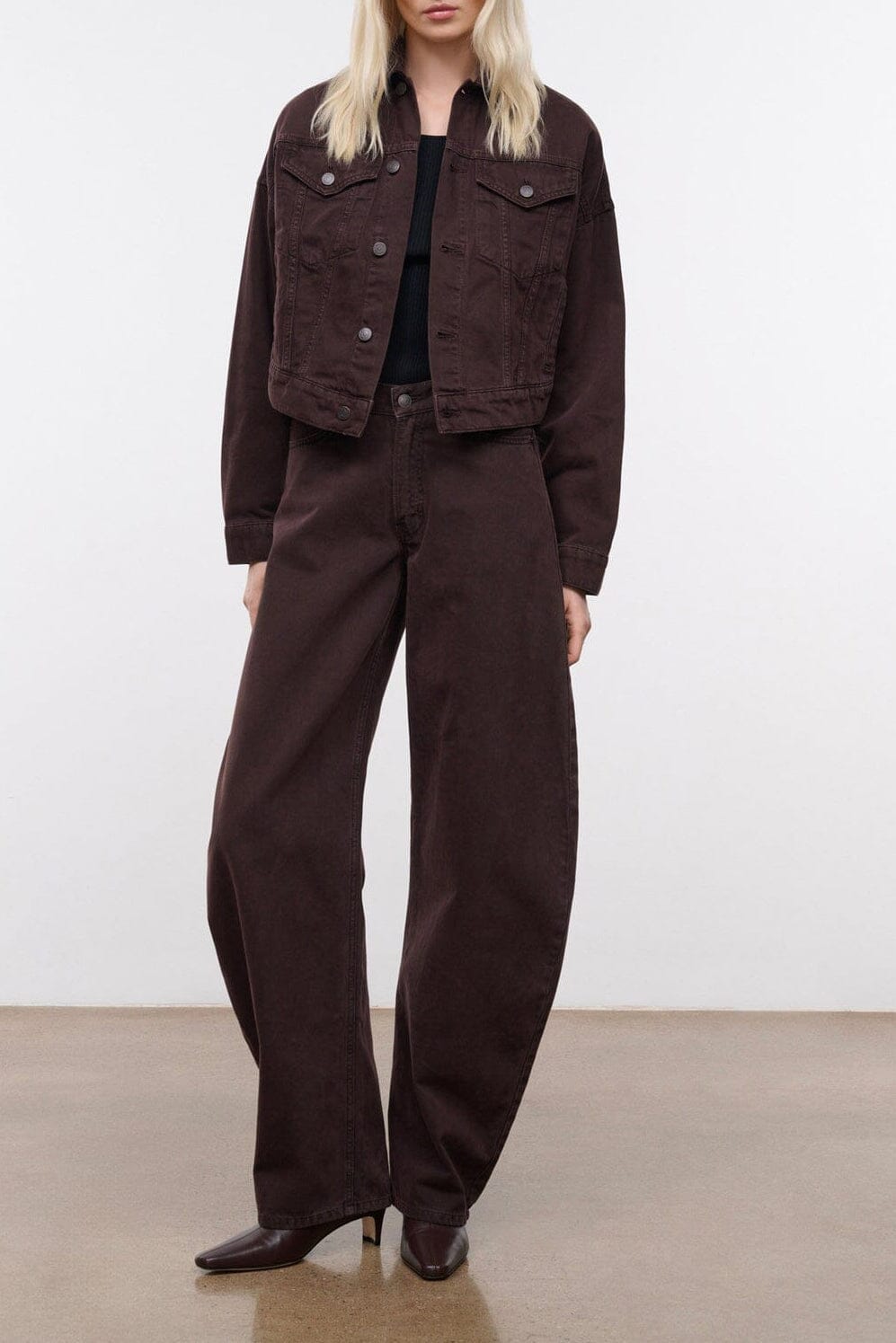 Glen Denim Jacket | Earth