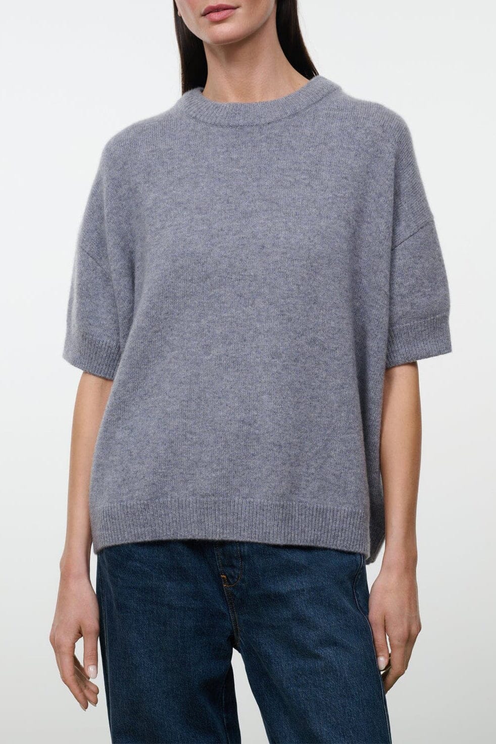 Sorrento Cashmere Sweater | Ash