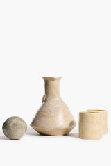 Carafe and Cup Set (2 Cups) | Organic Glaze