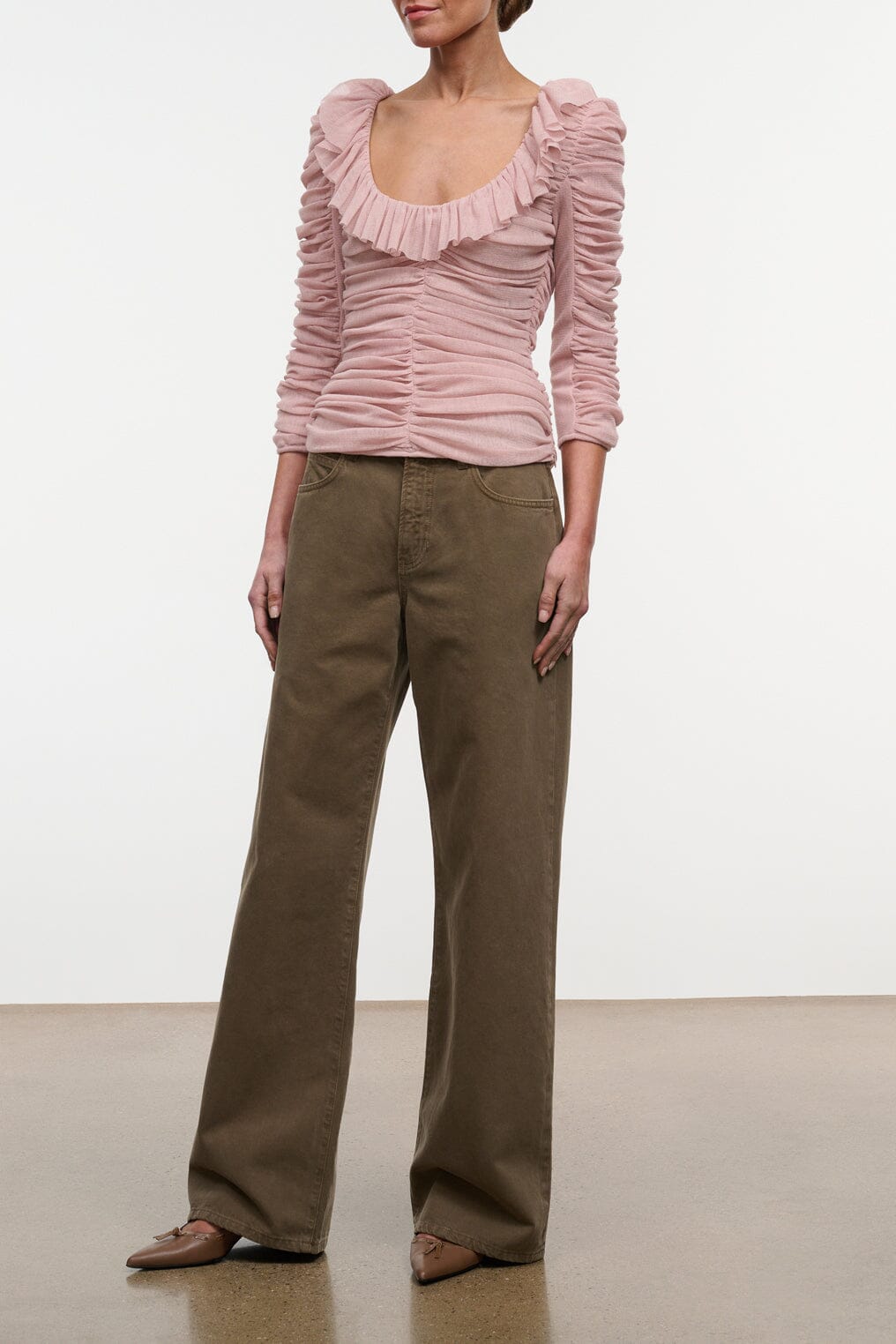Gus Relaxed Jean | Greige
