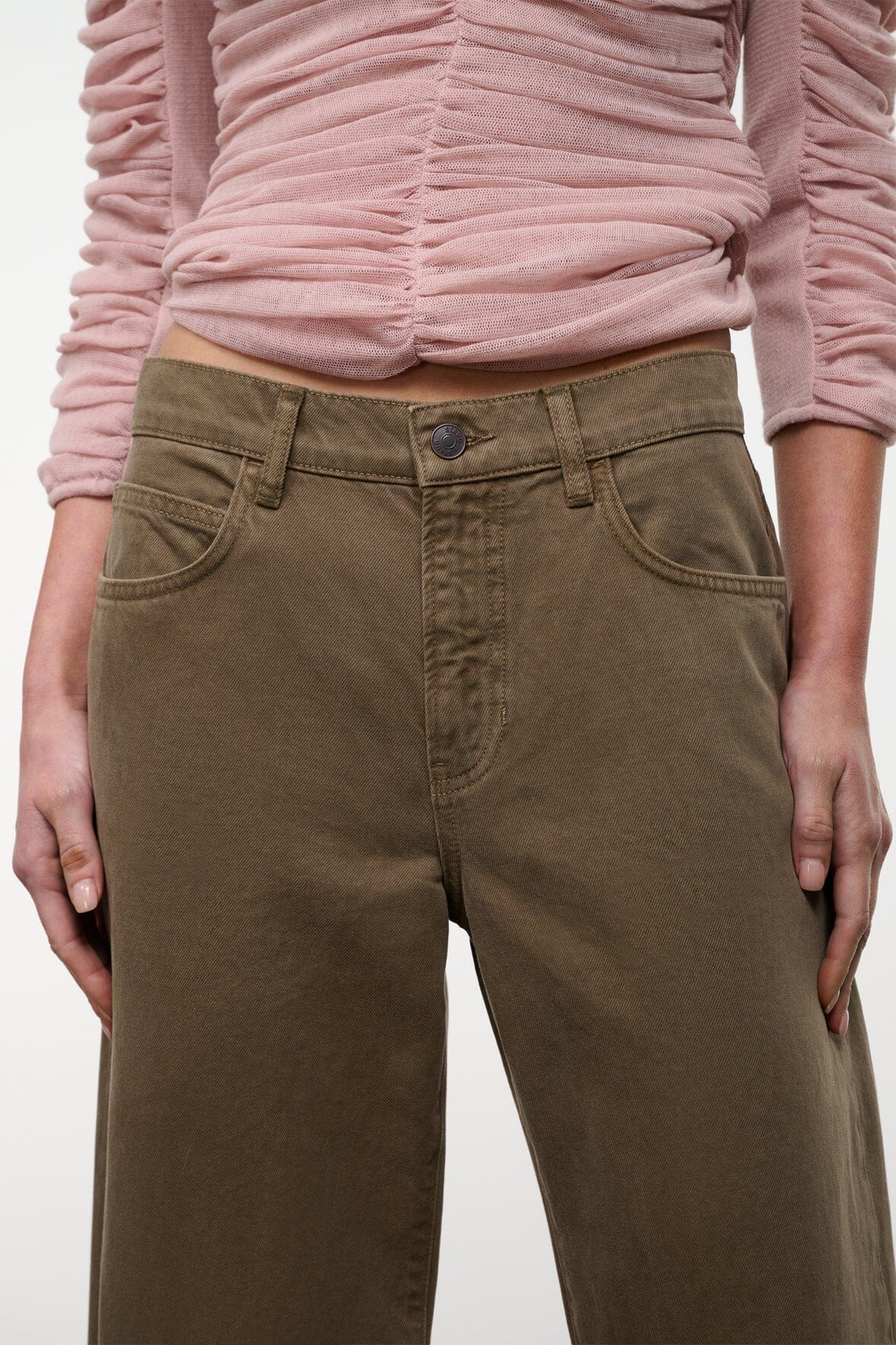 Gus Relaxed Jean | Greige