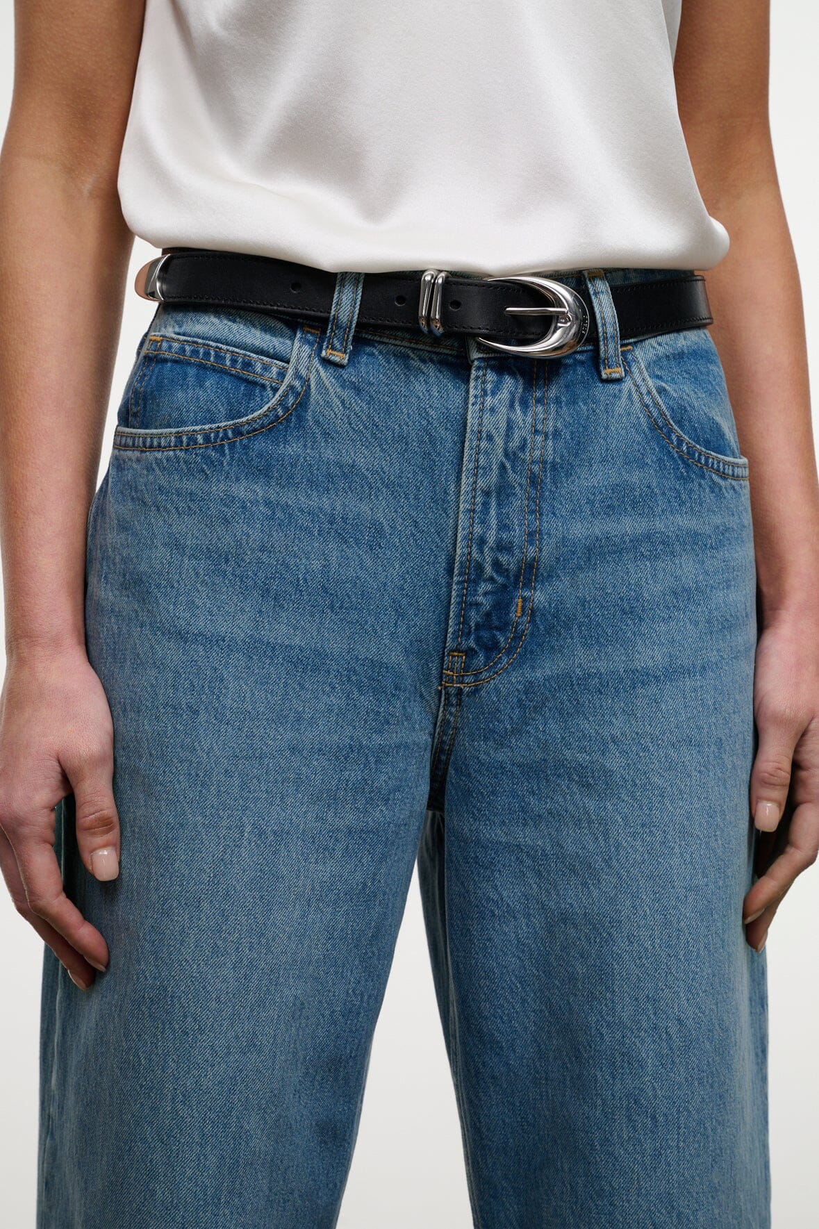 Leo High Rise Jean | Archive Crease