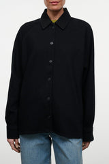 Myles Shirt Jacket | Black