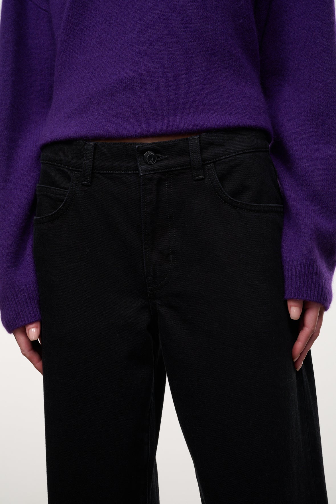 Gus Relaxed Jean | Jet Black