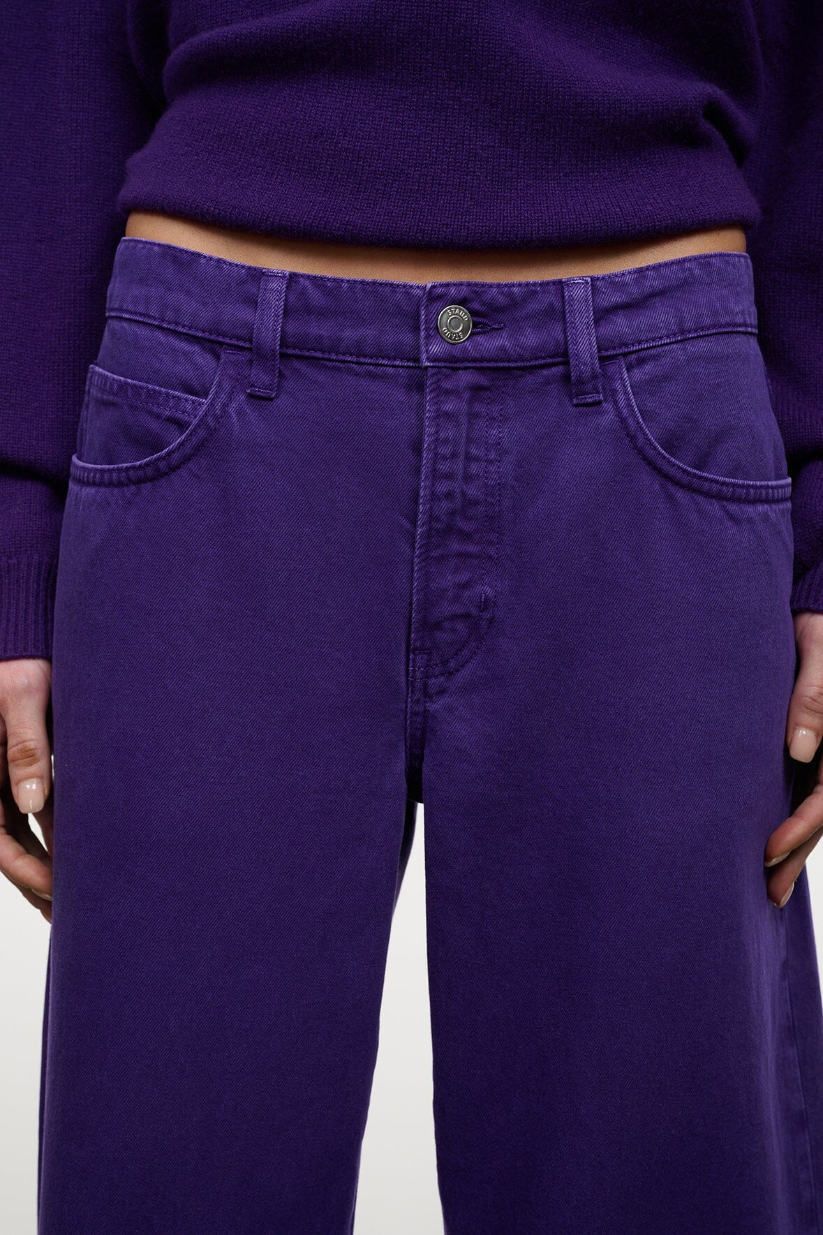 Gus Relaxed Jean | Amethyst