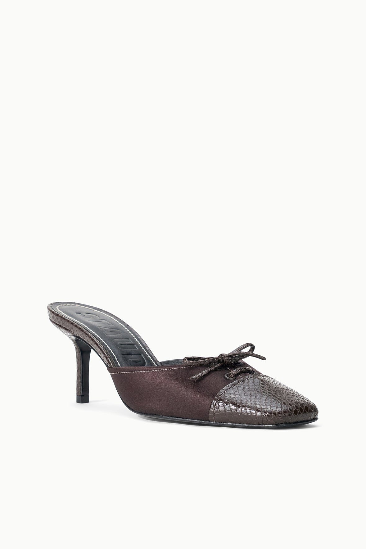 Faye Mule | Espresso Snake