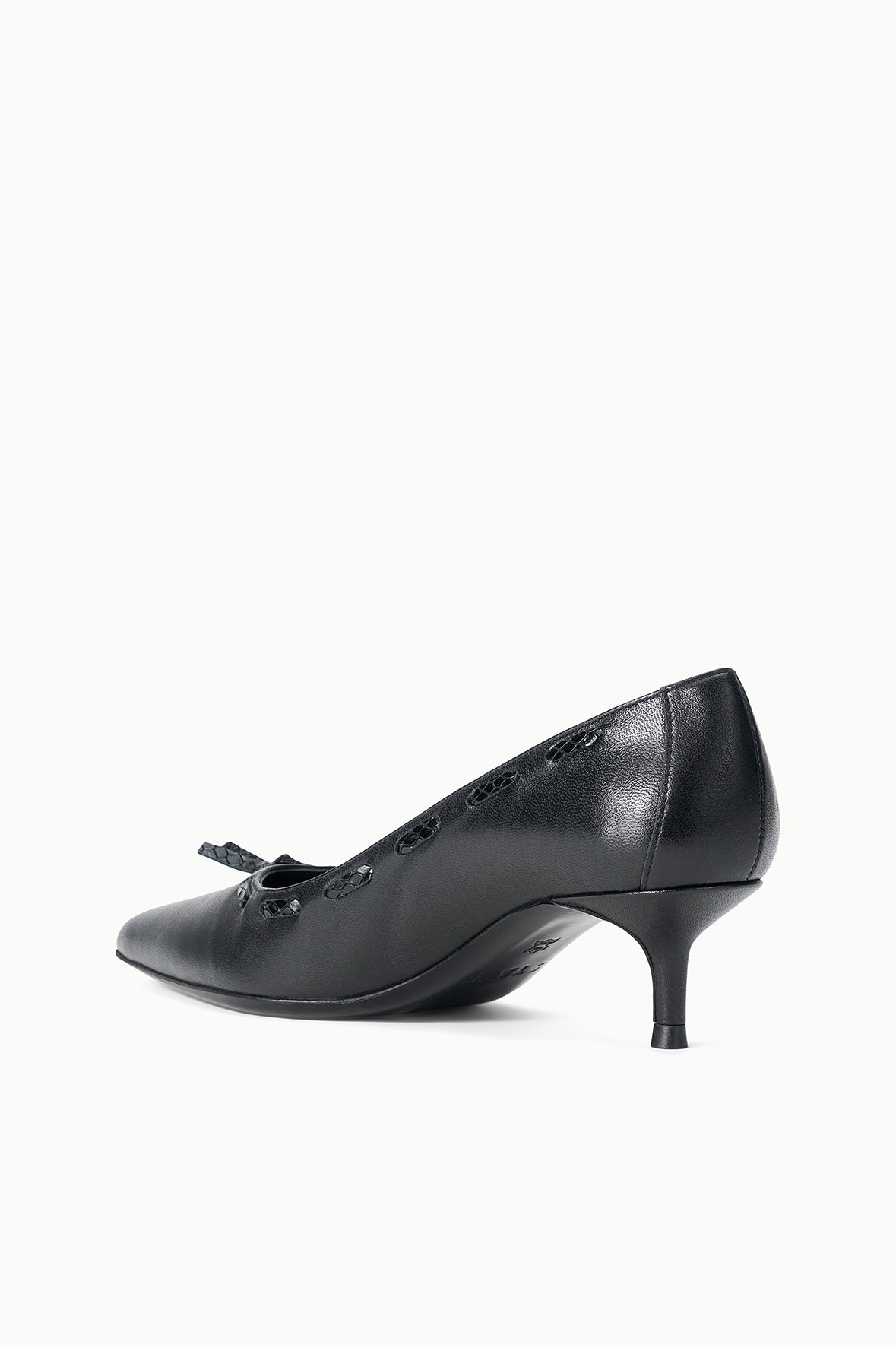 Sebastian Kitten Heel Pump | Black