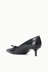 Sebastian Kitten Heel Pump | Black